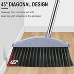 Broom with Dustpan Combo Set, Dust Pans with Long Handle, Small Brooms for Sweeping Indoor, Outdoor Brooms, Standing Dustpan, Push Broom, RV Essentials, Kitchen Appliances