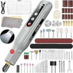 Mini Cordless Rotary Tool Kit, 5-Speed 4.2V USB Rechargeable Engraving & Sanding Tool with 105 Accessories, Compact Rotary Tool for Resin Craft, Polishing, Drilling, DIY Projects