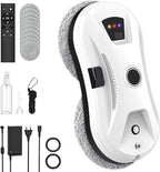 Window Cleaning Robot, Window Cleaner Robot Auto Spray, Automatic Cleaning with Intelligent Path Planning, 5600Pa Suction Power, Edge Detection Technology, Remote Control