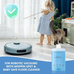 2-Pack Floor Cleaning Solution Compatible with Roborock Saros S8 S7 Q Revo Q Series Floor Cleaner for Hardwood, for Robot & Wet Dry Vacuums Mopping 2L, 33.8 Fl. OZ Original Flavor