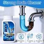 Strong Drain Cleaner for Kitchen, 2026 New Pipeline Dredging Agent, Fast Powerful Unclog Sink Drain Cleaner, Powerful Grease Dissolver for Bathroom, Pipe Cleaning Solution for Homeowner (1pcs)