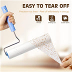 Lint Roller Refills (5 Packs 450 Sheets) Lint Rollers for Pet Hair Extra Sticky Refills,9.45 Inch Pet Hair Remover,Lint Roller Cleaning for Clothes,Furniture and Carpet,Easy to Tear