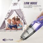 Bossdan Handheld Vacuum Cordless – Car Vac Portable with 8KPA & Multi Accessories & Low Noise, Lightweight Hand Held Vacuum Cordless Rechargeable for Car/Home/Dust/Pet Hair, Mine Portable Vacuum