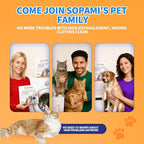 SOPAMI Washing Machine Cleaner Tablets for Pet Owners, Deep Cleaning HE Front Load and Top Load Washer, Septic Safe, Removes Stubborn Pet Hair and Odors