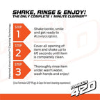 3 Pack - Formula 420 Daily Use Concentrated 16oz. Makes 32oz. Glass, Pyrex, Metal and Ceramic Cleaner