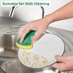 300 Pack Kitchen Cleaning Sponges, Eco Non-Scratch for Dish,Scrub Sponges.
