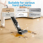 1L Fresh Ocean Floor Cleaning Solution Compatible With Tineco/Bissell/Dreame And Shark, Fragrance Deodorization, Deep Cleans for Multiple Hard Floors, Suitable With Cordless Wet/Dry Vacuum