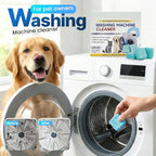 Washing Machine Cleaner Tablets, 12 Pack for a 6 Month Supply, Formulated for Pet Owners, Eliminates Odors, Lint and Detergent Buildup (1 Box)