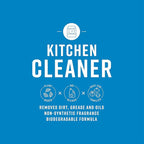 Simpleaf Clean Kitchen Degreaser Cleaner | Refill System Cleaners| Bleach‑Free| Ammonia‑Free|Grease, Oils & Food Soil Remover | Citrus Zest 24oz