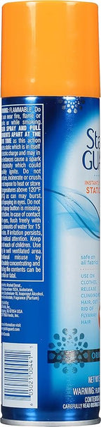 Static Guard Fabric Spray, 5.5 Ounce Can (Pack of 2)