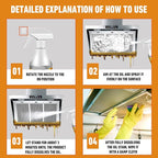 Joe Fish Kitchen Cleaner,Ju Fish Kitchen Cleaner,Multifunctional Powerful Kitchen Foam Cleaner Spray,Kitchen Foam Cleaner (2)
