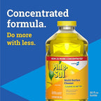 Pine-Sol Multi-Surface Cleaner, CloroxPro, 2x Concentrated Formula, Lemon Fresh, 80 Fl Oz