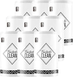 Fantasticlean Microfiber Cleaning Cloth Roll -675 Pack, Tear Away Microfiber Towels, 12" x 12", Reusable, Washable, Ultra Absorbent Dishcloth for Home Supplies, Car, Shop (9 Rolls of White)