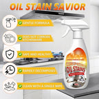 Heavy Duty Degreaser, 2025 New Kitchen Cleaner, Multipurpose Oil Stain Remover, Strong Grill Cleaner for Restaurant, Multipurpose Cleaner Spray for Countertops, Ovens