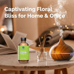 Jasmine Essential Oil 4 Oz, 100% Pure Jasmine Oil for Diffuser, Skin, Hair, Body & Face, Perfume, Floral Scent for Relaxation, Aromatherapy & Massage