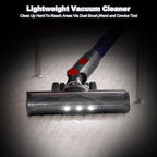 Cordless Vacuum Cleaner, Vacuum Cleaners for Home, 50KPA 500W Stick Handheld Pet Hair Hardwood Floor Vac, High Power Hand Held Rechargeable Battery Portable Household Lightweight Vac, C11 Purple