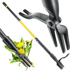 Jardineer Weed Puller Tool, 45" Stand Up Weed Remover Tool with Reinforced All-Steel Handle & 4-Claw Steel Head, Heavy Duty Manual Weeder for Garden Lawn Yard, Easily Remove Weeds Without Bending