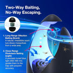 ZingZap Mosquito Magnet Trap with Double-Bait, 2X More Effective Lures and Catches Mosquitoes &Gnats, Mosquito Trap, Dusk/Dawn Smart Auto-Switch, Non-Toxic and Safe