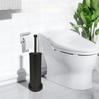 Matte BlackToilet Bowl Brush with Holder, Durable Bathroom Cleaning Tool, Modern Design for Easy Toilet Maintenance, Bathroom Cleaner Brush for Efficient Cleaning and Hygiene