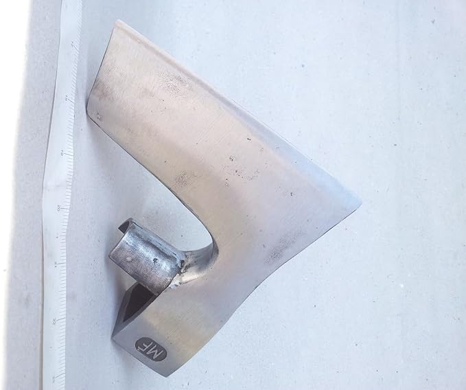 3.7lbs Bearded Steel AXE Head with Metal Guard for Handle Protection