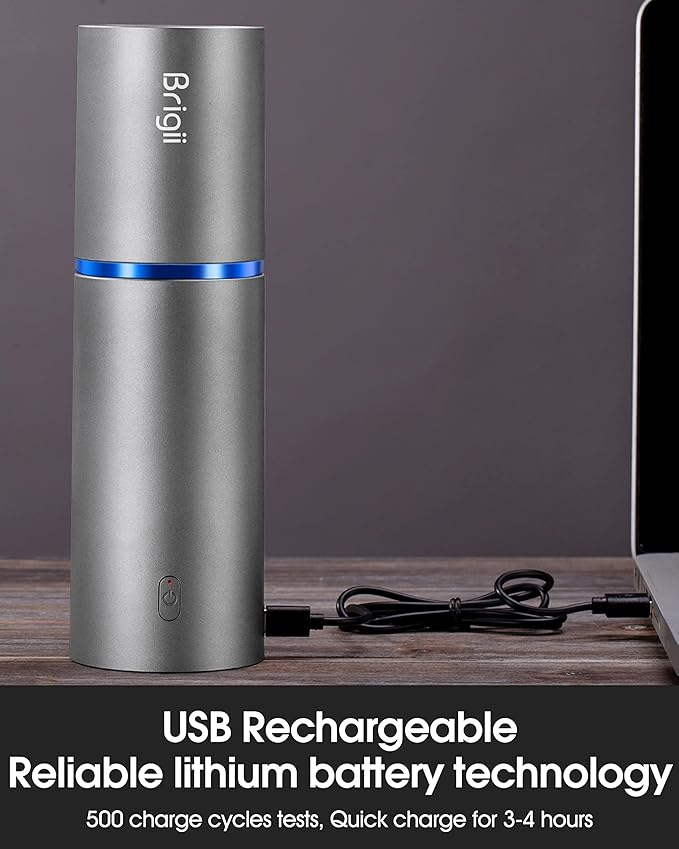 Brigii Mini Handheld Vacuum Cordless, 3 in 1-Car Vacuum & Air Duster & Hand Pump, Portable Rechargeable Cleaner for Car Interior, Small Spaces, Crevices-Y120 Pro