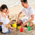 Sibba 18PCS Hand Shovel Set Garden Trowel Digging Spade Shovel Gardening Tools Sand Shovels Mini Garden Shovels for Flower Soil Planting Succulent Bulb Transplanting, Lawn Yard Farm Home (Multicolor)