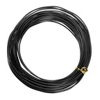 Bonsai Training Wire, 1.5mm x 32.8 ft Anodized Aluminum Floral Plant Training Wire Bendable Metal Stems Accessories for Gardening Branch Fixing Crafts (Black)