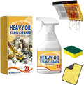 All in One Cabinet Cleaner, Kitchen Cabinet Cleaners and Polishers, 3.38 Oz All Purpose Kitchens Heavy Oil Cleaning Agent, For Stove,Oven,Dishwasher,Appliances (1)