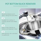 Liquid Pot and Pan Cleaner for Burnt On Food & Grease, Tough Stove Top and Cookware Cleaner, Removes Stubborn Stains on Stainless Steel, Cast Iron, Copper Pots - 5 fl oz
