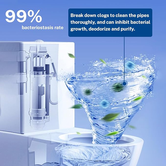 Pipe Drain Cleaner Powder Powerful, Pipeline Dredging Agent 350ml Pipe Clog Remover, Kitchen and Toilet Drain Cleaning Agent