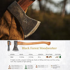 1844 Helko Werk Germany Axe Collection - 5 Traditional Axes Set- Bavarian Woodworker, Hessen Woodworker, Black Forest Woodworker, Rheinland Pack Axe, Rheinland Hatchet