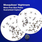 ZingZap Mosquito Magnet Trap with Double-Bait, 2X More Effective Lures and Catches Mosquitoes &Gnats, Mosquito Trap, Dusk/Dawn Smart Auto-Switch, Non-Toxic and Safe