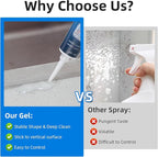 G · PEH 2 Pack Home Remover Gel Washing Machine Cleaner Home Cleaner Gel for Washing Machine, Refrigerator Strips, Cleaner For Tiles Grout Sealant Bathroom for Home Sink, Showers, Kitchen - 7Fl Oz