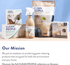 Clean People All Natural Liquid Fabric Softener - Plant-Based, Eco Friendly - Naturally Softens & Removes Static Cling - Vegan - Fresh Scented Laundry Softener - 100 fl oz - 140 loads
