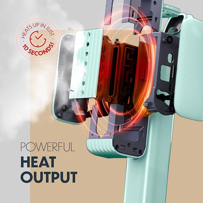 Portable Steamer for Clothes, Travel Garment Steamer for Fabric Wrinkles Remover with Heat-Resistant Glove, 18s Fast Heat-up, 90ml Water Tank, 1200W | Hand Steamer for Home, Office and Travel