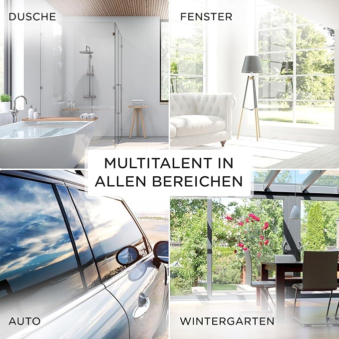 Extendable Shower Squeegee for Glass Doors, Shower Cubicle Squeegee Shower Wiper Window Cleaner Squeegee Shower Silicone, Squeegee Shower with 23.5-97 cm Telescopic Rod