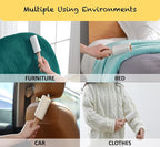 Extra Sticky Lint Roller Refills Only, Total 800 Easy Tear Sheets, Fits Most 3.9"-4" Standard Size Lint Roller with Inner Diameter at 1.5", Works Great On Pet Hair(Pack of 8)