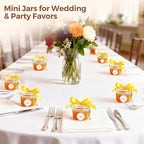 ComSaf 4oz Glass Spice Jars with Airtight Lids (Value Pack of 12), Bulk Mini Mason Jars for DIY Wedding Favors, Spices, Herbs & Crafts, 120ml Small Glass Canisters for Complete Pantry Organization