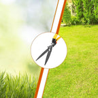 Upgraded Grass Shears Rotatable 180°, Grass Trimming Shears, Hand Grass Clippers, Gardening Scissors for Garden, Lawn Edges