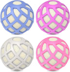 Silicone Dryer Balls, Spacenight Natural Fabric Softener, Reusable, Reduces Clothing Wrinkles and Saves Drying Time, XL 3" Pack of 4