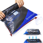 MEIQIHOME Vacuum Storage Bags, Space Saver Sealer Bags for Clothing, Pillows, Comforters, Blankets, Bedding, Travel, 16 Roll Bags, PA+PE Material