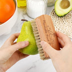 Vegetable Brush,Veggie Wash Brushes Potato Brush Cleaning Brush for Potato Carrot Cucumber and Fruits Vegetable Brush Scrubber for Food