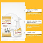 Clean Up Kitchen Oil Stains, Upgrade Heavy Oil Stain Cleaner Kitchen, Versatile Kitchens Foam Spray Cleaner for Kitchens, Countertops, Range Hoods, Ovens (1PCS)