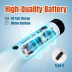 Electric Spin Scrubber, Cordless Cleaning Brush Scrubbe with Adjustable Handle and 8 Brush Heads,Two Speeds up to 450 RPM for Bathroom, Floor, and Sink Cleaning(Black)