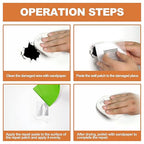 Drywall Repair Kit,Drywall Patch Repair Kit,2/4/6/8inch Self Adhesive Repair Patch,Quick Repair Drywall Large Holes
