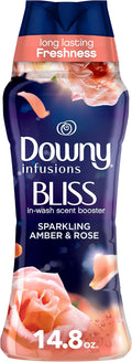 Downy Infusions in-Wash Scent Booster Beads, Amber Blossom, 14.8 Ounce