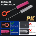 Cpap Mask Brush, Flexible Long Brushes for Cleaning Tubes,Dual Flex End CPAP Cleaner Brush -Stronger Stainless Tube Brush,Cpap Cleaning Supplies Cleaner Brush Kit