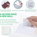 Drywall Repair Kit - Large Hole Patch, Wall Mending Agent with Scraper - Easy to Fill Holes for Home Wall, Plaster Dent Repair - 2 Pcs