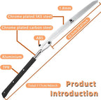 Hand Saw,Woodworking Tools Professional Folding Saw 500mm XXL Teeth