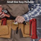 Working Light Portable, Rechargeable Work Lights with Magnetic Base Hanging Hook,360° Rotate 5 Modes,COB LED 800 Lumens Foldable Inspection Light for Car Repair, Grill and Outdoor Use(4pack)